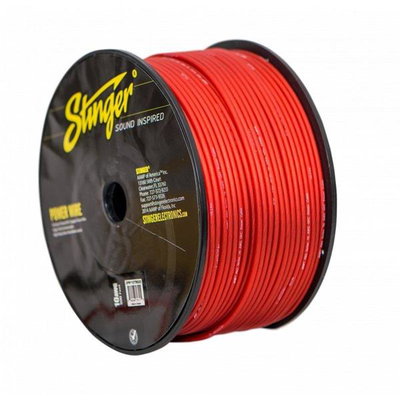 Stinger SPW110TR 10mm strömkabel röd