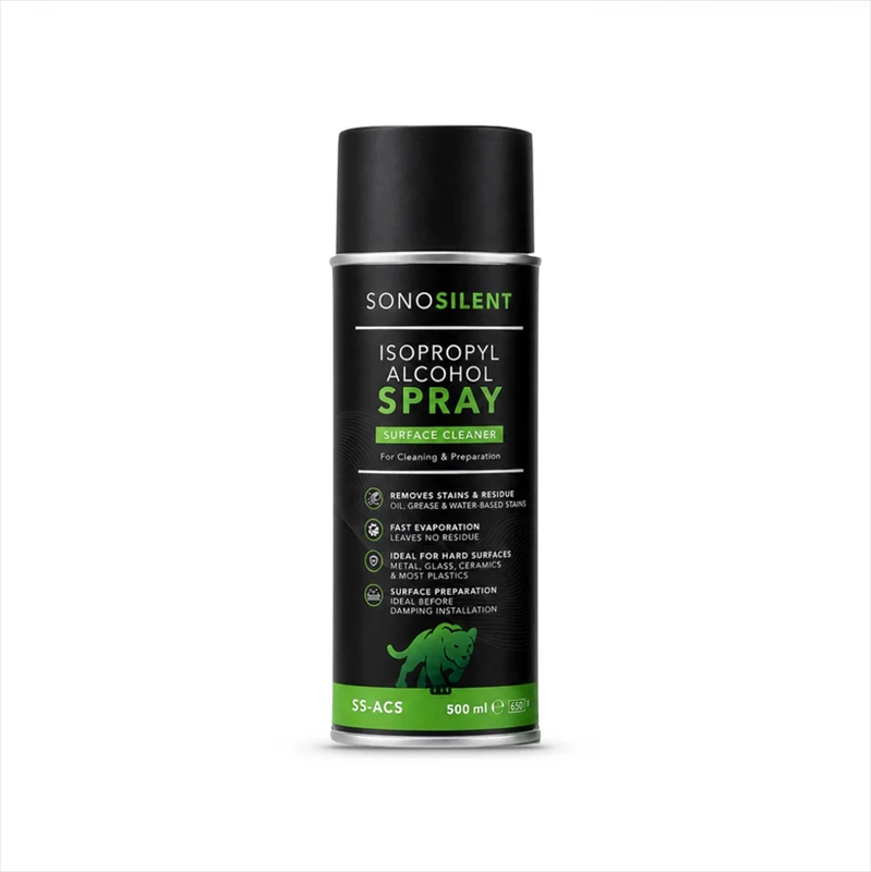 SONOSILENT Isopropyl Alcohol cleaning spray 500ml