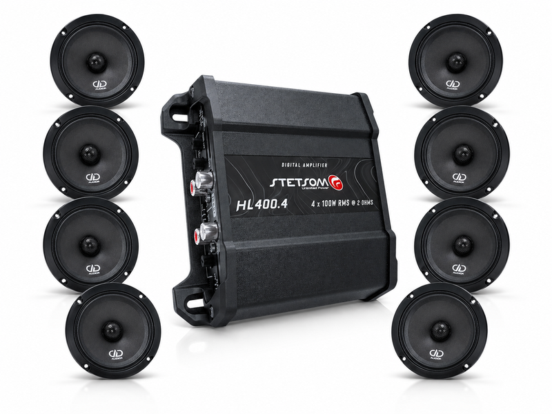 Stetsom DD Audio 4x6,5" paket
