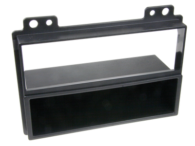 ACV 2-DIN facia plate with pocket Fiesta / Fusion  2005 black 100607