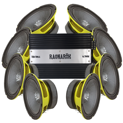 Ground Zero GZCK 165XSPL 8x6.5" Amp pack