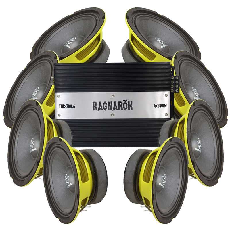 Ground Zero GZCK 165XSPL 8x6.5" Amp pack