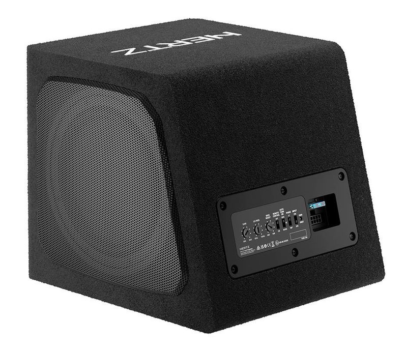 Hertz 8" aktiv baslåda med dubbla passiva element