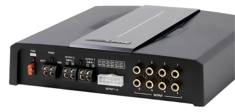 Alpine Optim8 Multichannel DSP amplifier