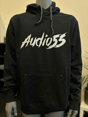 Audio55 Hoodie Vit Audio55 Hoodie Vit