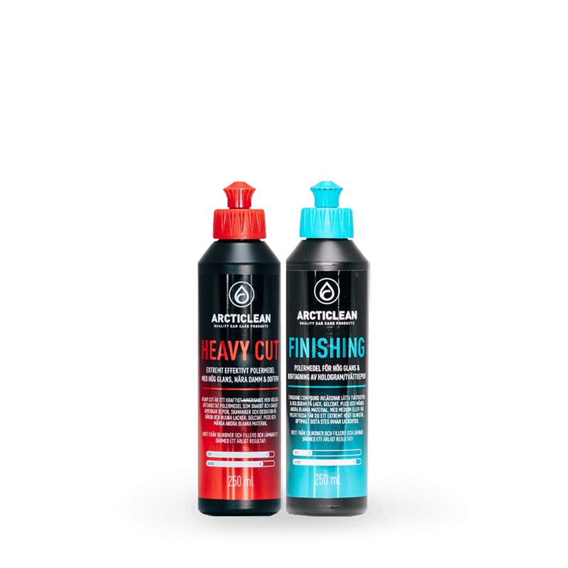 2x polishing compound - 250 ml