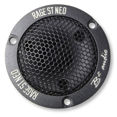 B2 Audio RAGE Series Pair of 1" 4-Ohm 75 Watt RMS Neodymium Tweeters, OD 2.95" RAGE ST NEO B2 Audio RAGE Series Pair of 1" 4-Ohm 75 Watt RMS Neodymium Tweeters, OD 2.95" RAGE ST NEO
