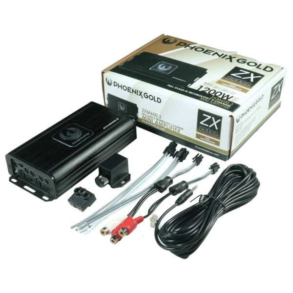 Phoenix Gold  ZXM600.3 - 3 Channel Mini Amplifier