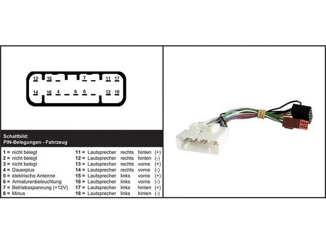 AIV Autoradion adapterikaapeli