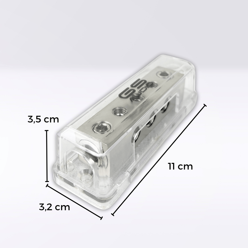 5-Way Power Distribution Block GS Audio | IN/OUT: 2x50 3x25