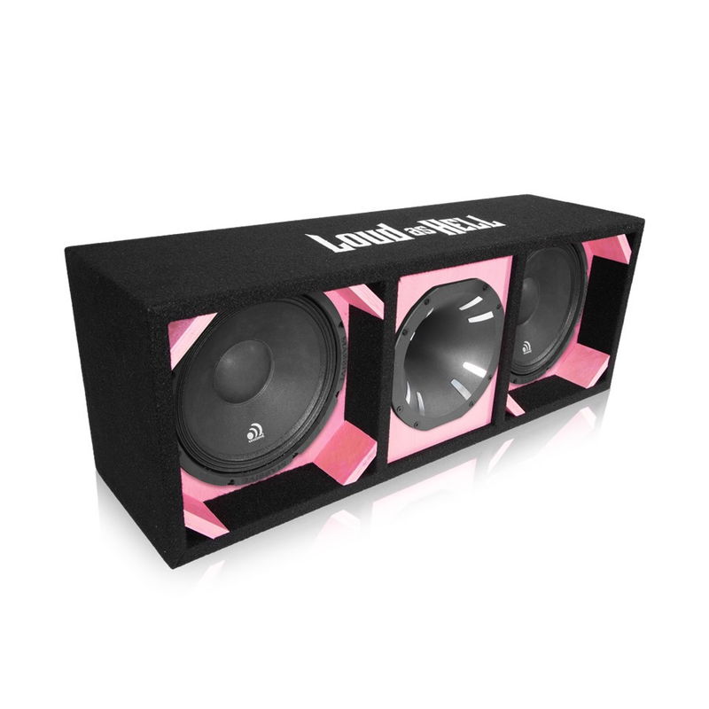 2x10" M10v2 Pro låda med Inferno Horn