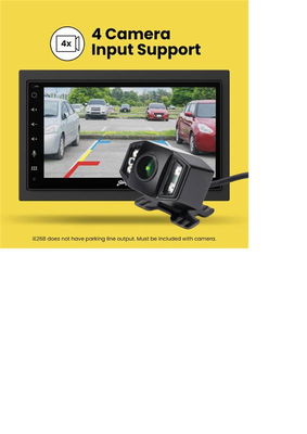 Stinger Multimediapaket med HD Backkamera