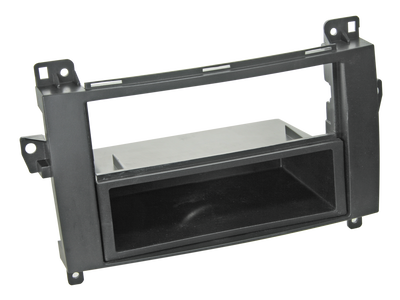 ACV 281190-18 2-DIN facia plate with pocket Mercedes black