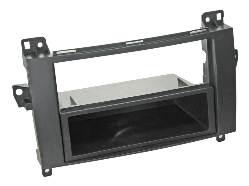 ACV 281190-18 2-DIN facia plate with pocket Mercedes black ACV 281190-18 2-DIN facia plate with pocket Mercedes black