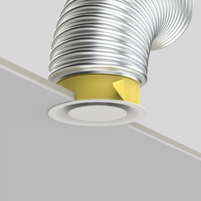 Mounting collar – monteringskrage för Pradovent Trim 100mm & 125mm