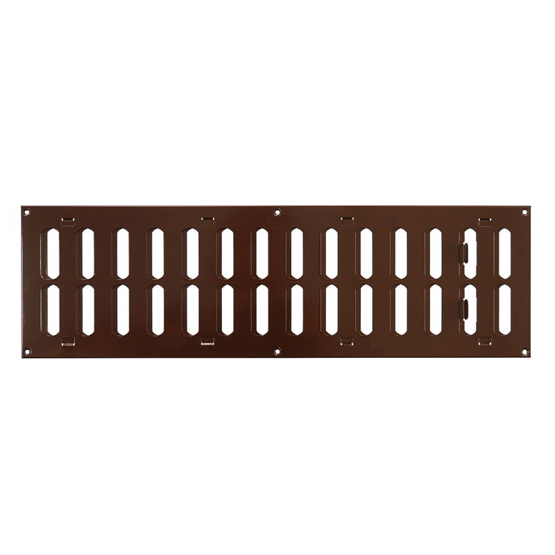 Ventilationsgaller i metall, justerbart, MR-serien