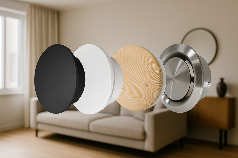 Hur du väljer rätt luftdon & luftintag – design, färgval och stilguide för ett snyggare hem