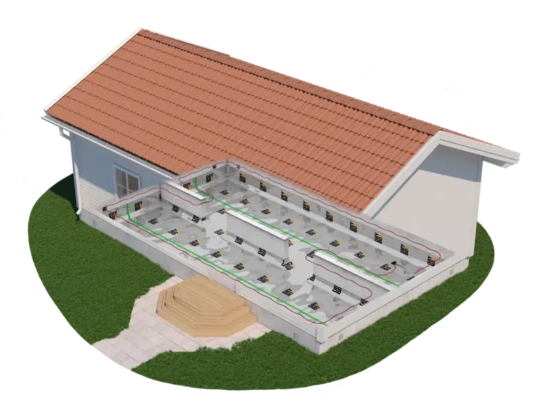 DryHeat 50 – Termisk avfuktare för krypgrund & torpargrund 20–70 m2
