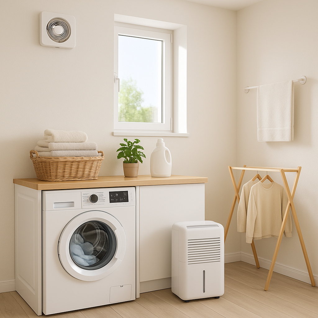 Ventilation i tvättstuga – komplett guide för en torr och säker miljö