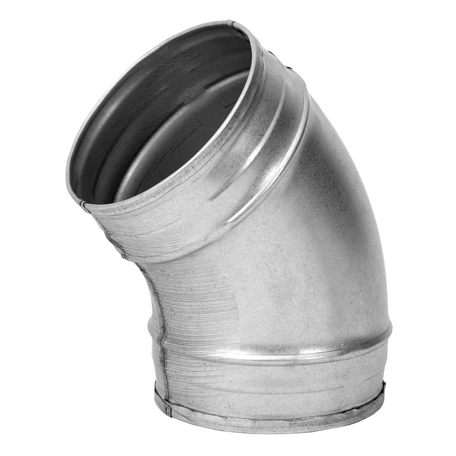 Ventilationsböj 30° utan packning - (Flera diametrar) (125)