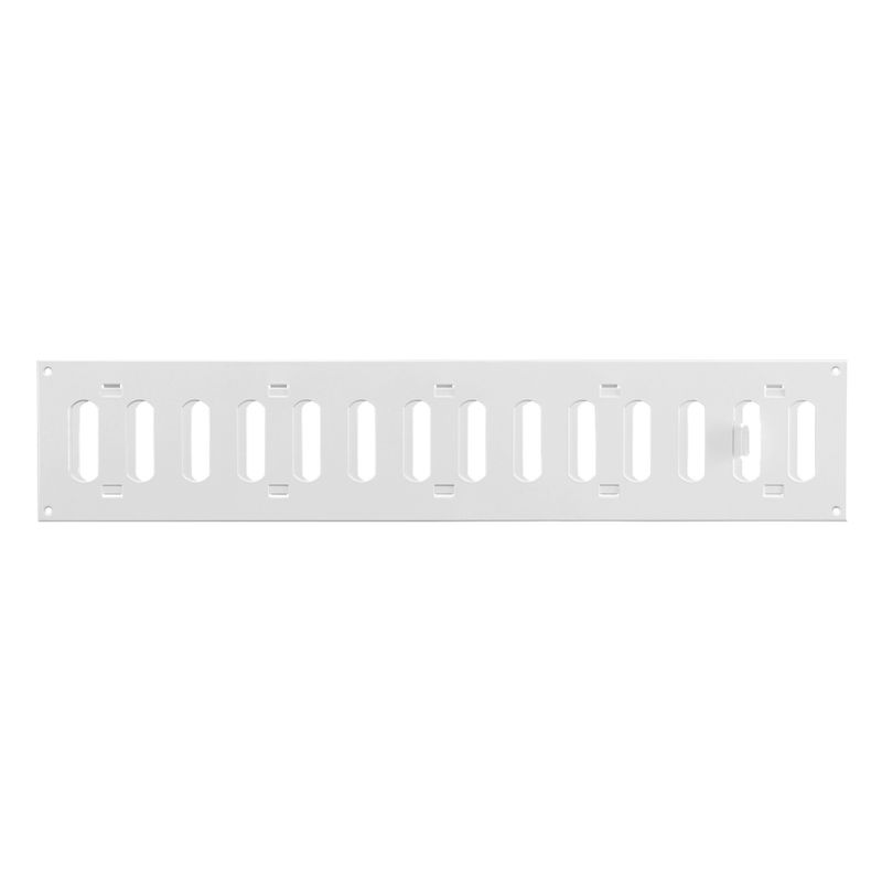 Ventilationsgaller i metall, justerbart, MR-serien