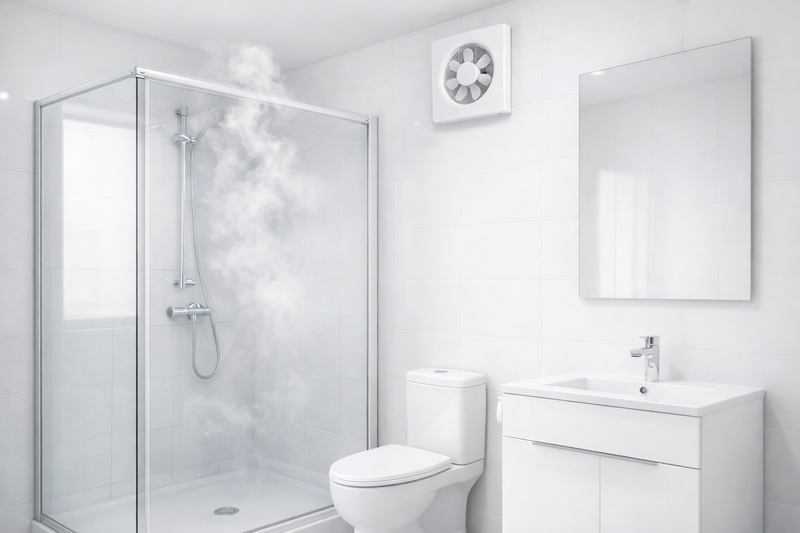 Ventilation i badrum – komplett guide till fläkt, luftflöde och installation