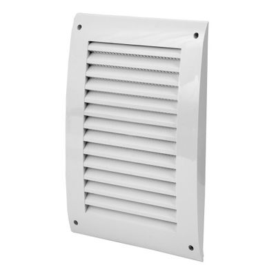 Ventilationsgaller i plast, rektangulära - Flera varianter