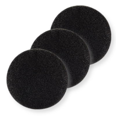 Pollenfilter - avancerade (3 st) för ventilationssystem - runda standardfilter - välj storlek
