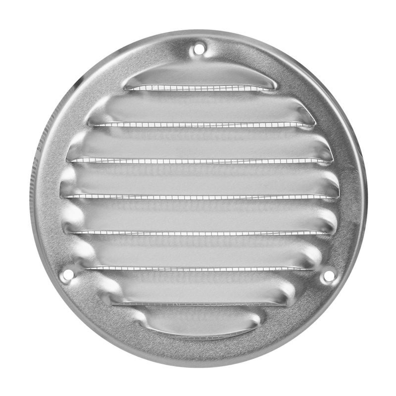 Ventilationsgaller i metall, runt - Finns i flera varianter
