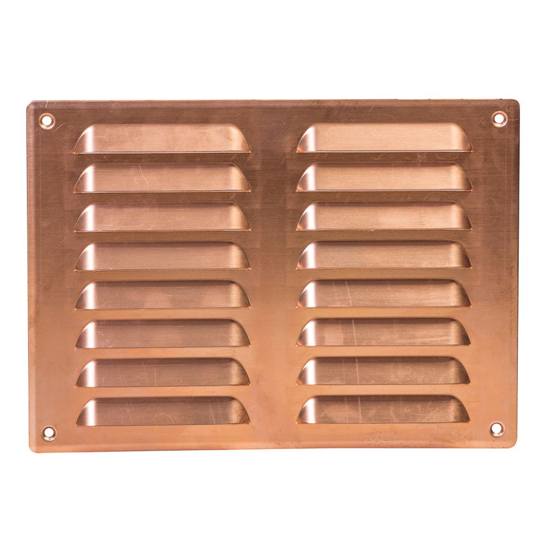 Ventilationsgaller i metall, MR-serien (olika färger/material)