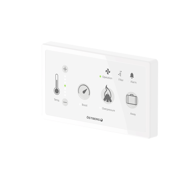 IQC Easy Control Panel – Enkel och trådbunden styrning av HERU-aggregat