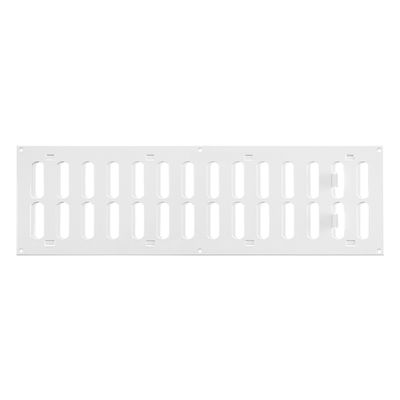 Ventilationsgaller i metall, justerbart, MR-serien