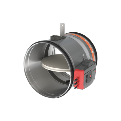 CR60 – Cirkulärt brand-/brandgasspjäll EI60S–EI90S