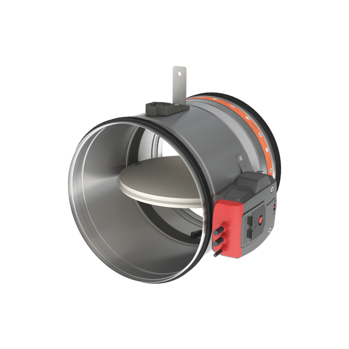 CR60 – Cirkulärt brand-/brandgasspjäll EI60S–EI90S