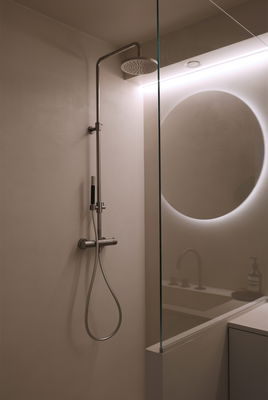 Pradovent Trimless Ø125 vit – Infällt designluftdon för diskret ventilation