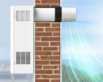 Ventilationsaggregat mini med värmeåtervinning