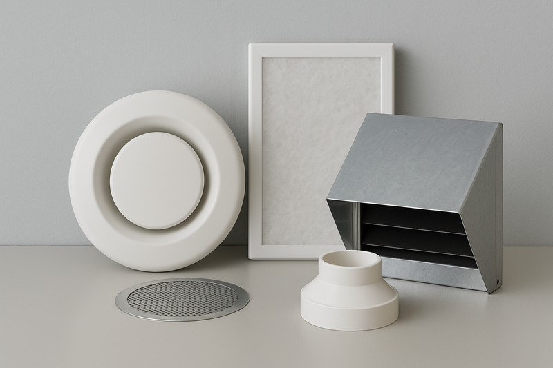 Ventilation & ventilationsdelar – komplett guide för galler, filter, HRV och bättre inomhusluft