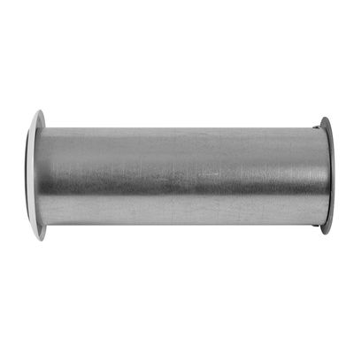 Väggventil med ljudisolering, metall (kit)