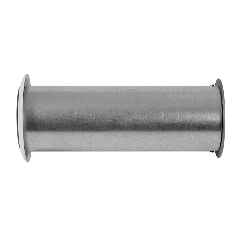 Väggventil med ljudisolering, metall (kit)