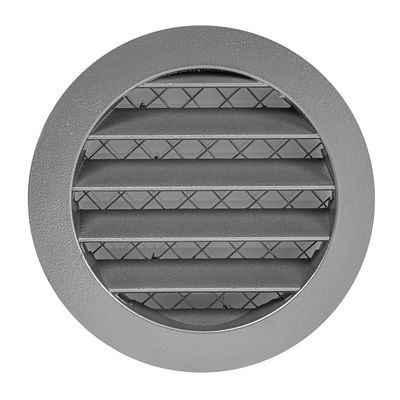 Ventilationsgaller i aluminium, Ø 100 mm (olika färger)