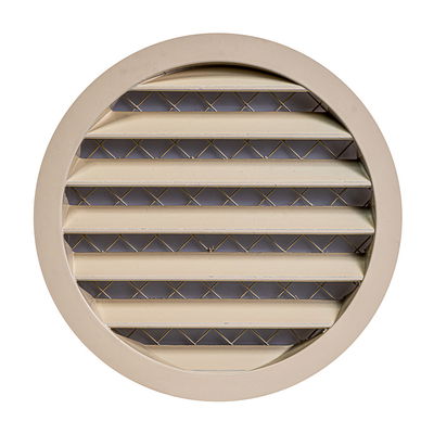 Ventilationsgaller i aluminium, Ø 125 mm (olika färger)