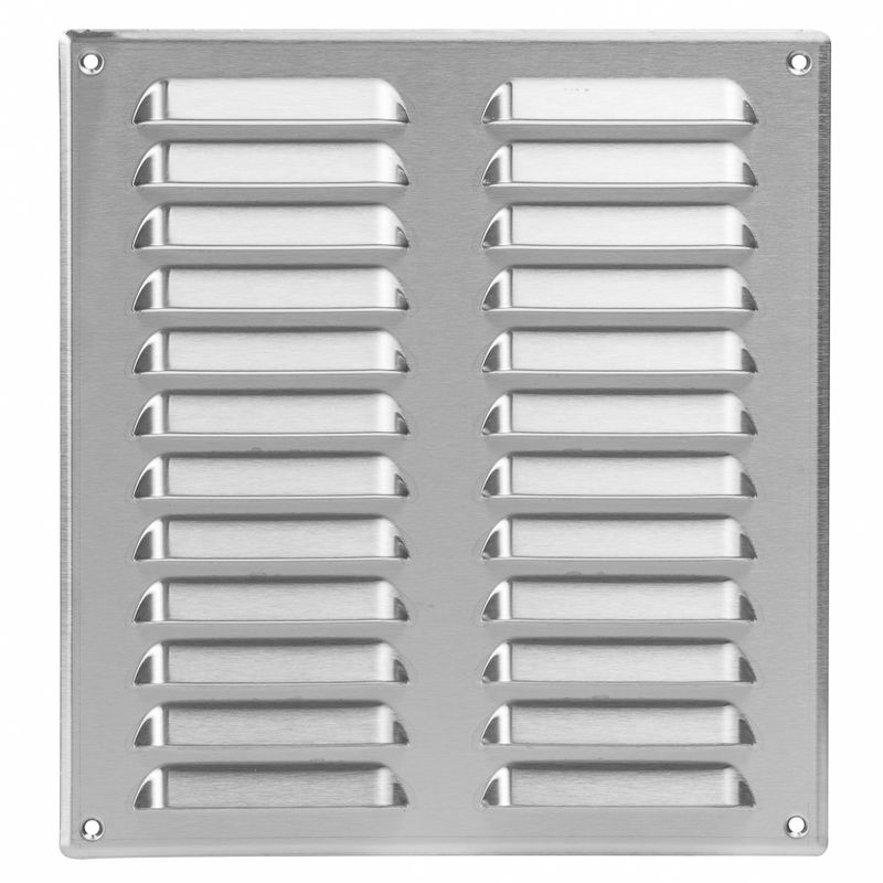 Ventilationsgaller i metall, MR-serien (olika färger/material)