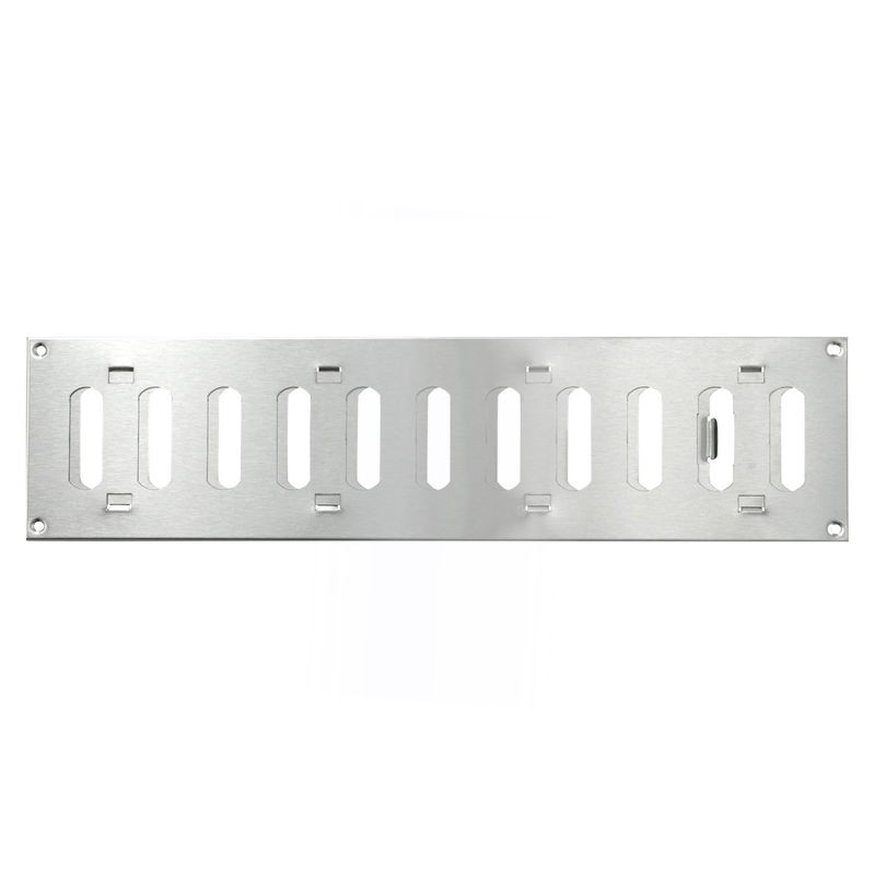 Ventilationsgaller i metall, justerbart, MR-serien