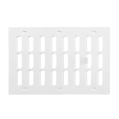 Ventilationsgaller i metall, justerbart, MR-serien