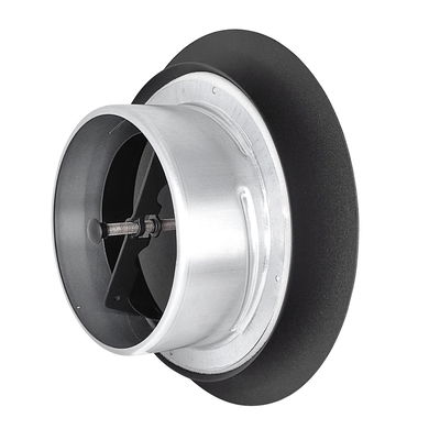 Tilluft- och frånluftsdon i metall (finns i flera storlekar)