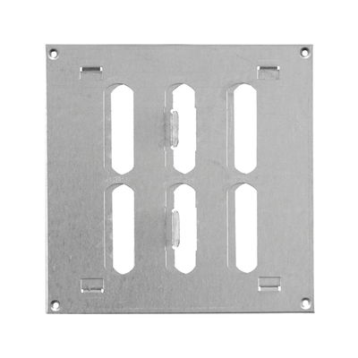 Ventilationsgaller i metall, justerbart, MR-serien