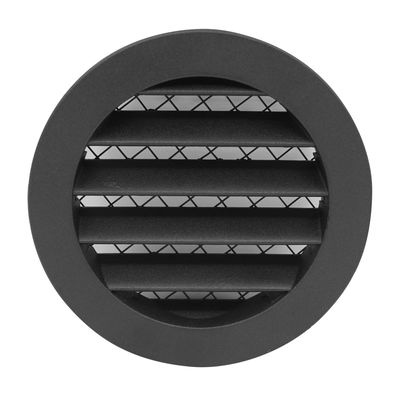 Ventilationsgaller i aluminium, Ø 100 mm (olika färger)