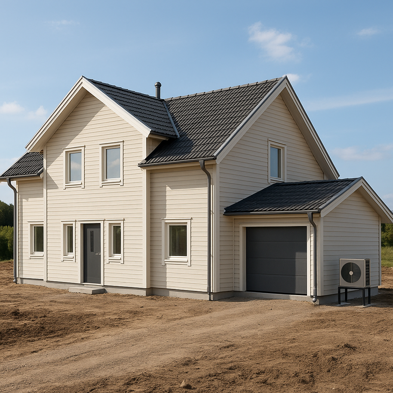 Bygga hus 2026: Komplett guide till nya ventilationskrav, FTX-system och kostnader