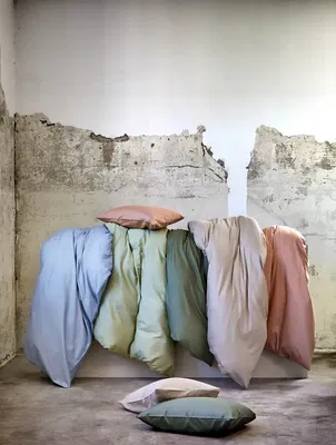 Harmoni Satin Ljusgrön Bäddset Enkeltäcke 150x210 Höie