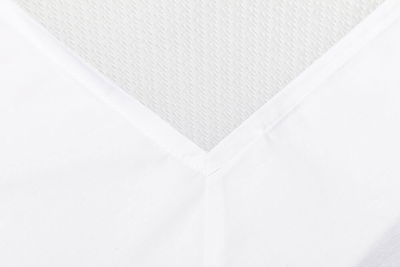 Kuvertlakan Percale Vit Enkelsäng 120x200 Kosta Linnewäfveri